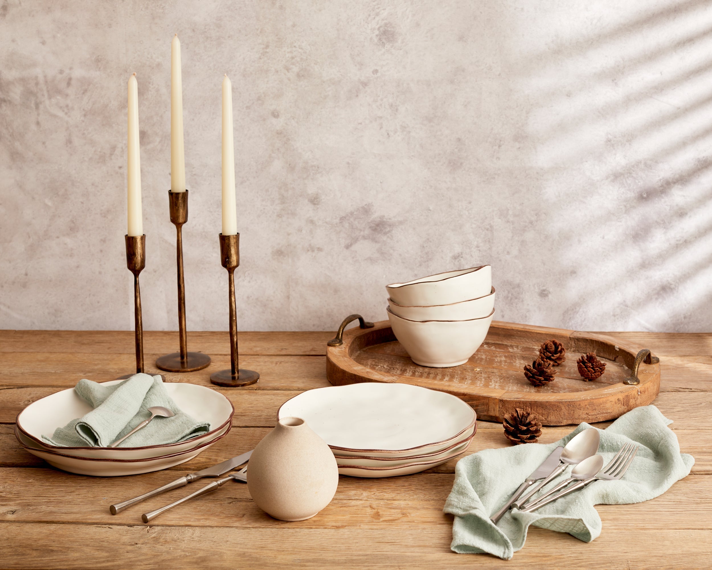 Florence Porcelain Round Starter Plate